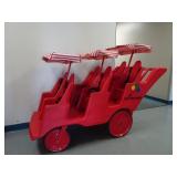 Angeles Bye Bye Buggy Commercial 6-Seat Stroller