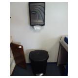 Paper Towel Dispenser with Garbage Can - No Key