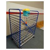 Rolling Drying Rack - 26x18' x 36H