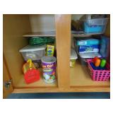 Contents of Lower Cabinets