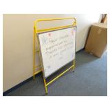 Collapsing Dry Erase Easel Board