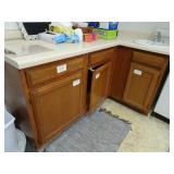 Commercial Corner Cabinet with Sink 6ft x 4ft -
