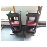 Lot of 2 SimPlay3 Molded Plastic Adjustable