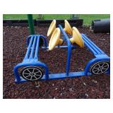Mini-Me PTP11648 4-Seat Playground Metal Frame