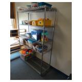 4ft Wide Wire Metro Rack 6-Shelf - Excludes