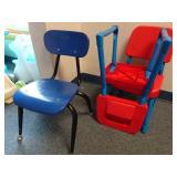 Lot of 3 Childrens Sized Chairs
