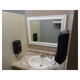 Womens Bathroom Mirror & Dispensers - Buyer