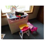 Grouping of Childrens Doll Toys & Furniture