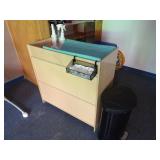 Commercial Wooden Changing Table with Pad &