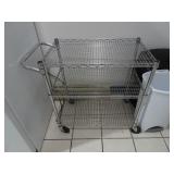 Rolling Wire Shop Cart