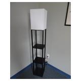 Box Lamp with Shelves