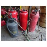 Lot of 4 Pump Sprayers