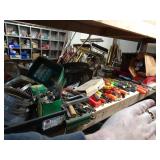 Contents of 3rd Wood Shelf - Tools & Related
