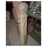 1/2 Steel Body Concrete Filled Bollard - Around