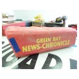 Vintage Green Bay News-Chronicle Newspaper Box