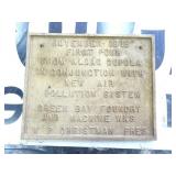 1975 First Pour Aldag Cupola Green Bay Foundry