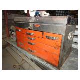 Vintage Rem Line Metal Large Toolbox