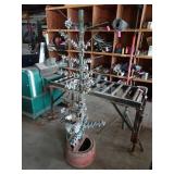 Homemade U-Bolt Wire Clips Welded Christmas Tree