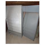 Lot of 2 Steel Vertical Wall Mount Files