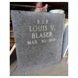 RIP Louis Blazer March 30th 1929 Granite Memorial