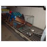 Contents of Bottom Wire Shelf - Hardware &