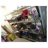 6ft Wide Wire Shelving Unit (Excludes Contents) -