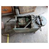 Vintage Industrial Grinder with Whetstone