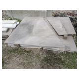 Pallet of Salvaged Marble Slabs
