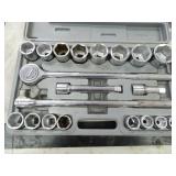 Oversized 21pcs Socket Wrench Set in Case