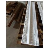 Crate of 68' Long Plaster Crown Molding - Extras