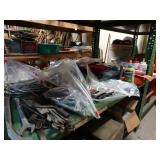 Contents of 2nd Green Shelves - Chainsaws Tools &