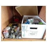 Contents of Cubby - Hardware Bolts Screws Hooks