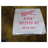 Milwaukee 4-5/8' Selfeed Bit in Box