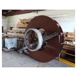 1930s Antique 8ft Water Hydroelectric Wheel -