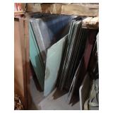 Large Quantity of Chalkboard Slate Slabs with