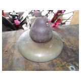 Antique Cable Insulator with Cast Iron Top