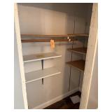 Shelving System in Closet - Buyer responsible for