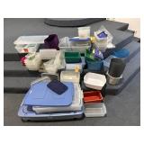 HUGE Lot of Storage Totes w/ Lids (some missing