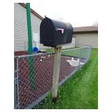 Oversized Metal Mail Box on Post - Buyer