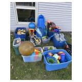 Large lot of Outdoor Play Toys & Related