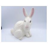 Vintage Ceramic Rabbit Statue 10" Tall