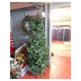 6ft Faux Pre-Lit Christmas Tree on Stand