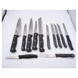 Lot of J.A. Henckels Eversharp Pro Kitchen Knives
