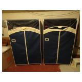 Lot of 2 Rubbermaid Apparel Wardrobe Unit -