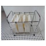 3 Part Laundry Organizer on Wheels