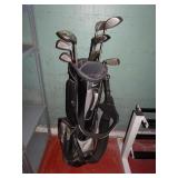Set of Callaway & Raven Golf Clubs in Nike Caddy