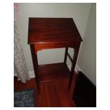 Vintage Bible Stand Podium with Storage