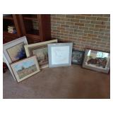 Lot of Misc. Framed Art Prints