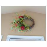 Faux Flower Bouquet Wreath - Buyer Responsible