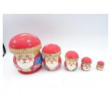 Kiev Ukraine Santa Claus Handmade Matryoshka